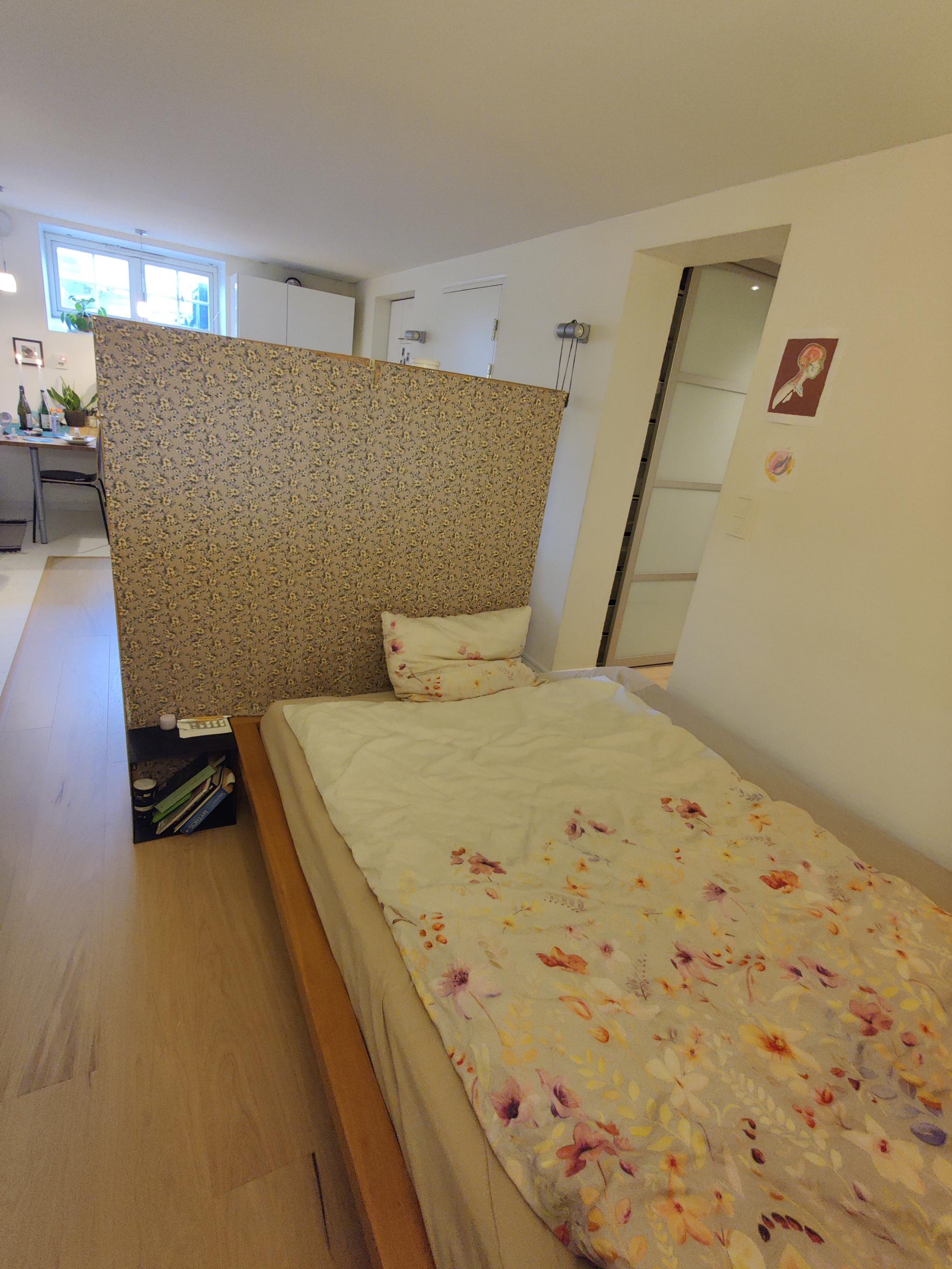 Studioleilighet sovealkove